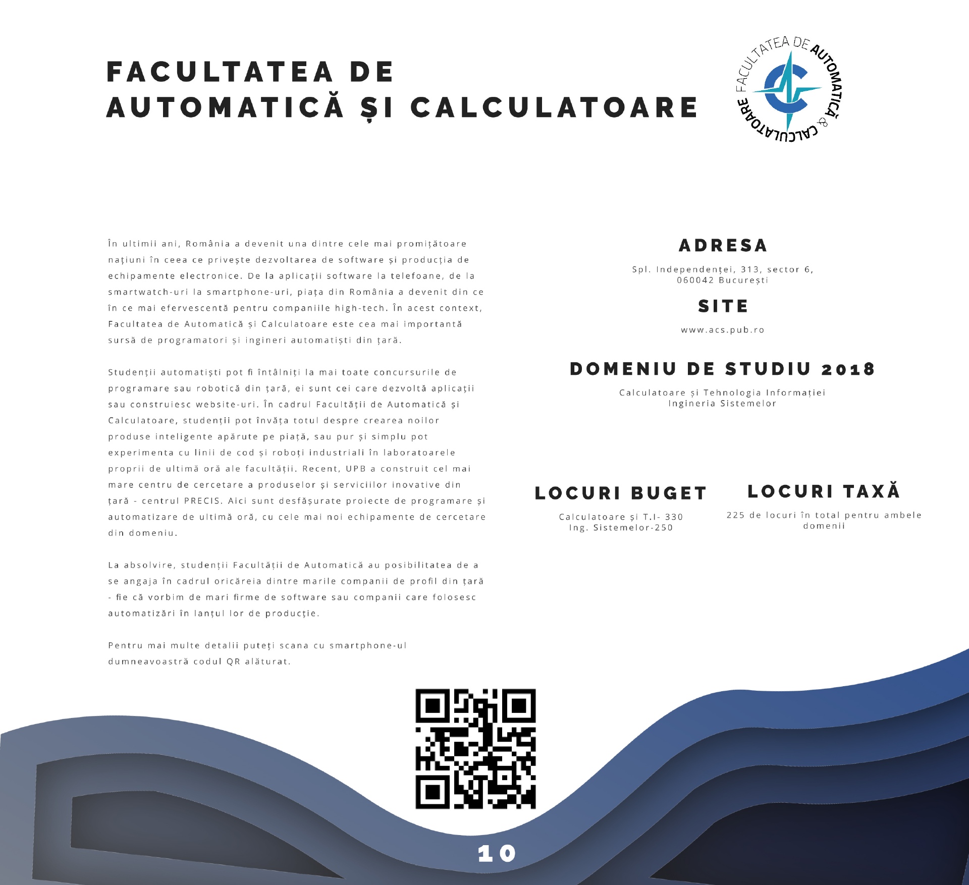 Prezentare Facultate de Automatică și Calculatoare