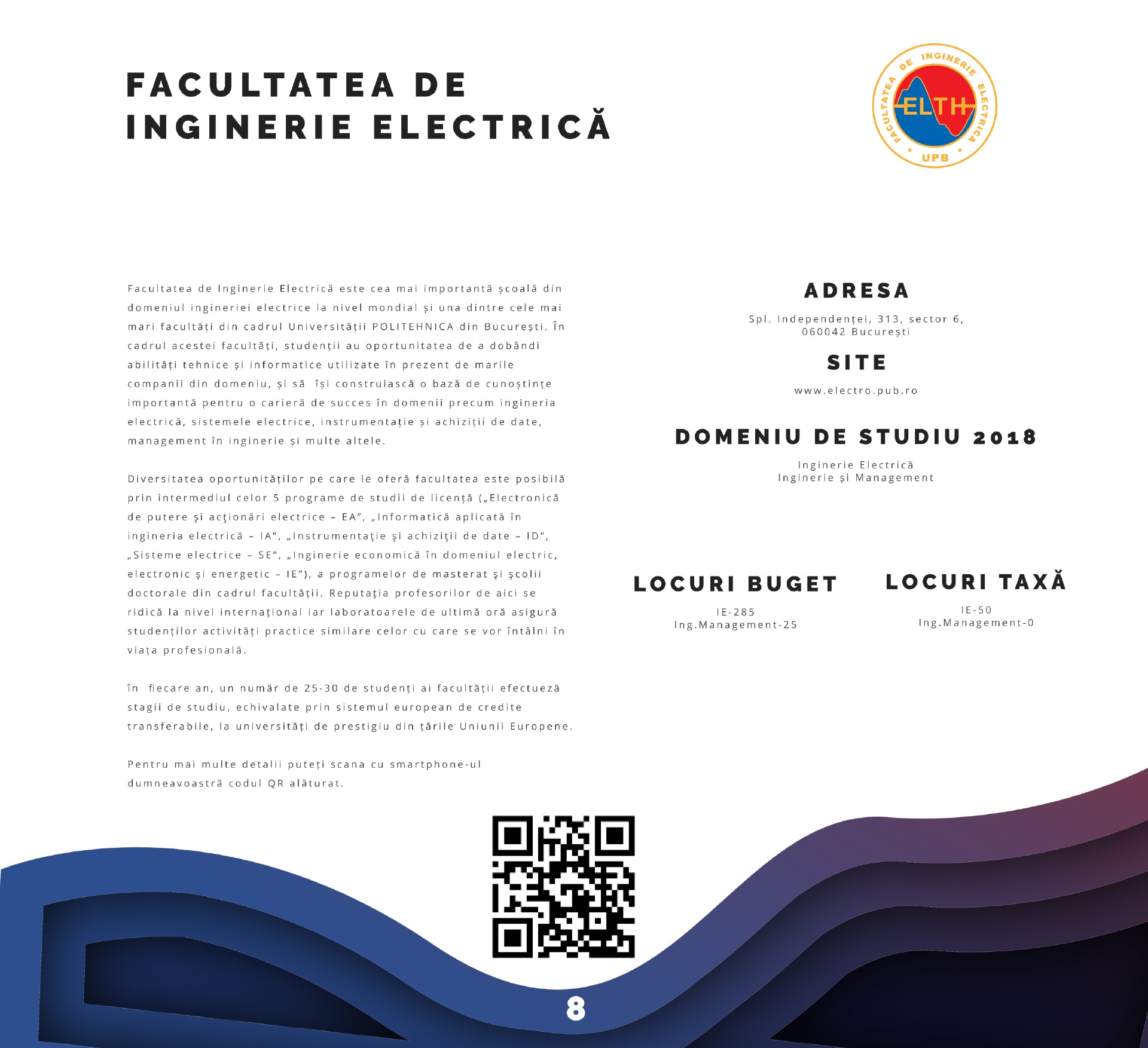 Prezentare Facultate de Inginerie Electrică